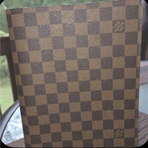 Louis Vuitton Checkered Canvas Cover in Brown and Tan